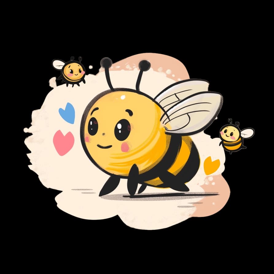 Busy mama bee logo